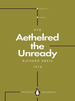 cover image of Aethelred the Unready (Penguin Monarchs)